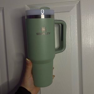 Green 40oz Stanley cup